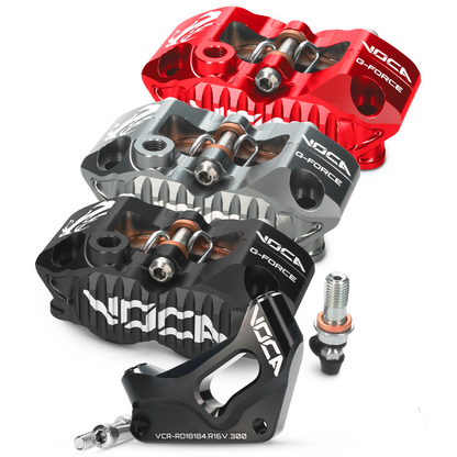Kit de fixation + étrier de frein VOCA Racing Sherco fourche R16V d=300mm