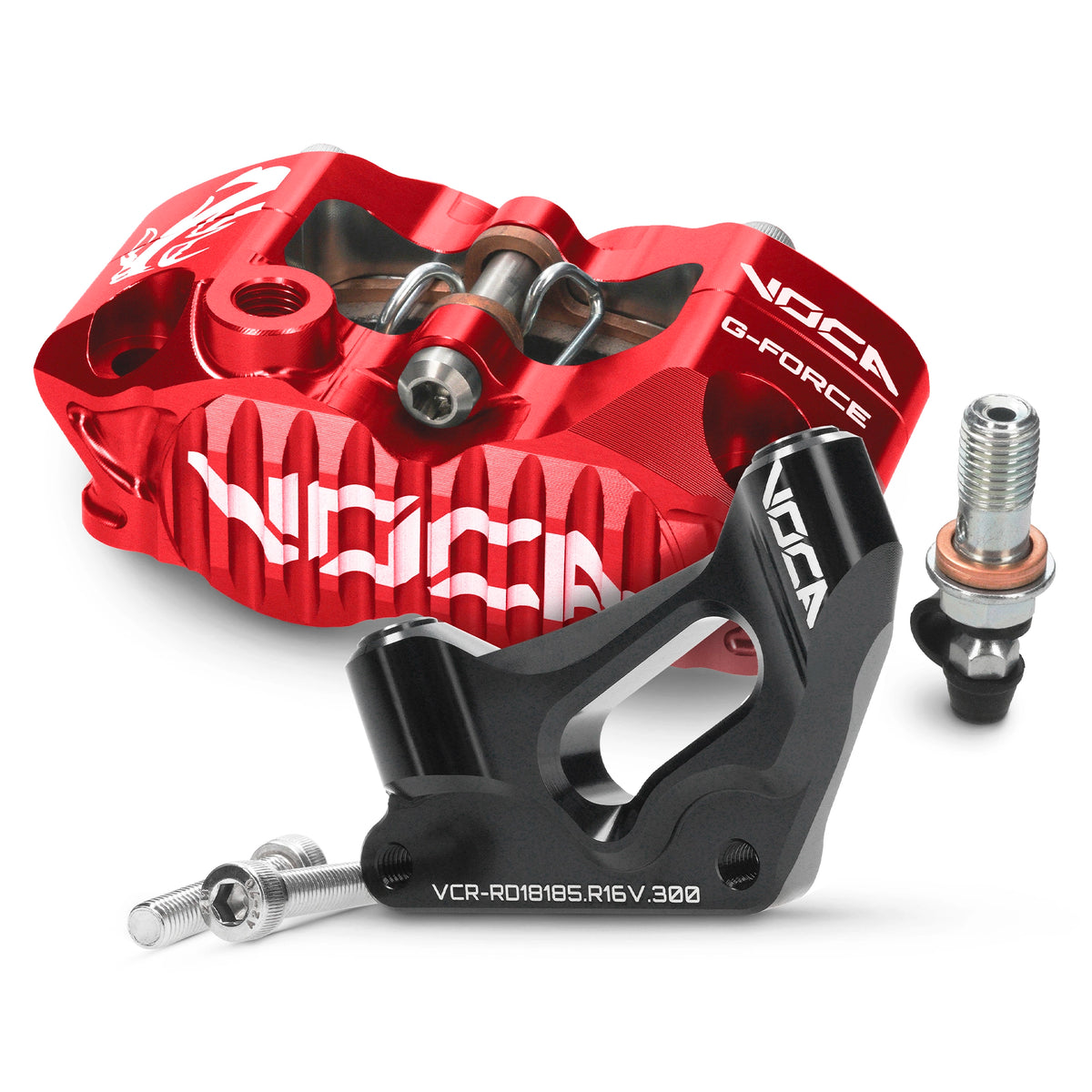 VOCA Racing bracket kit + brake caliper Rieju MRT / Beta Track R16V fork d=300mm