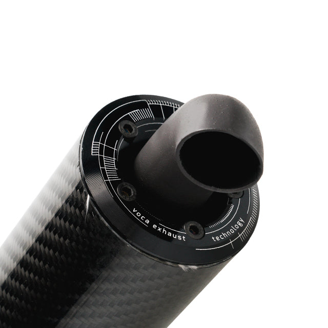 silenciador carbon Voca Racing  Minarelli horizontal