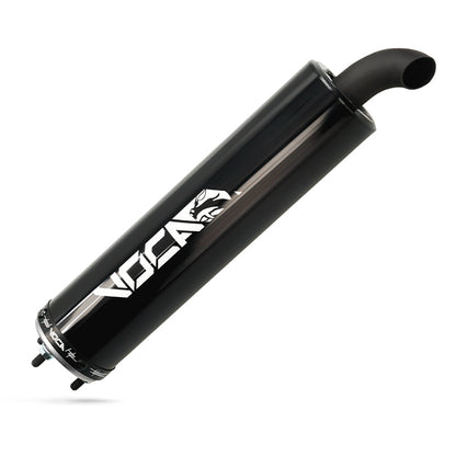 silenciador negro Escape Voca Racing Road-Race 