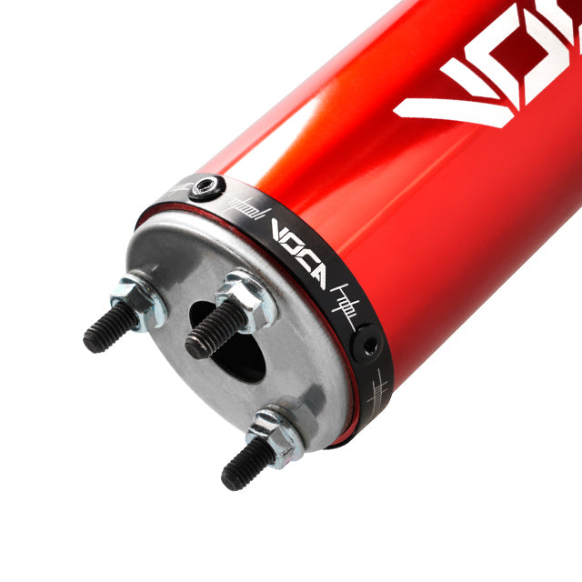 silenciador rojo Voca Racing  Minarelli horizontal