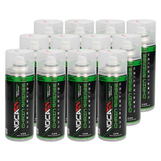 Box of 12 units of Chain lube Spray 400ml Voca Tech Care 