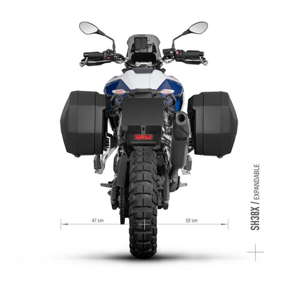 Fixações laterais 3P Shad Bmw F900GS 24-26 