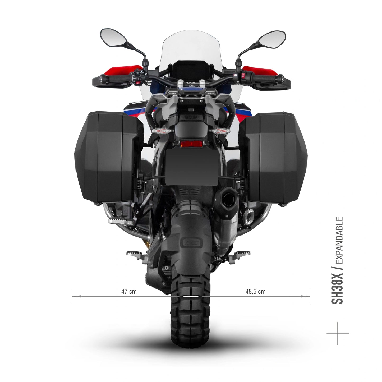 Fixações laterais 3P Shad Bmw R1300GS ADVENTURE 25-26 