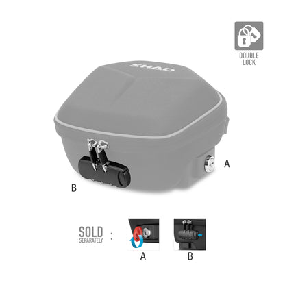 Saco de depósito Shad Click System E02C 