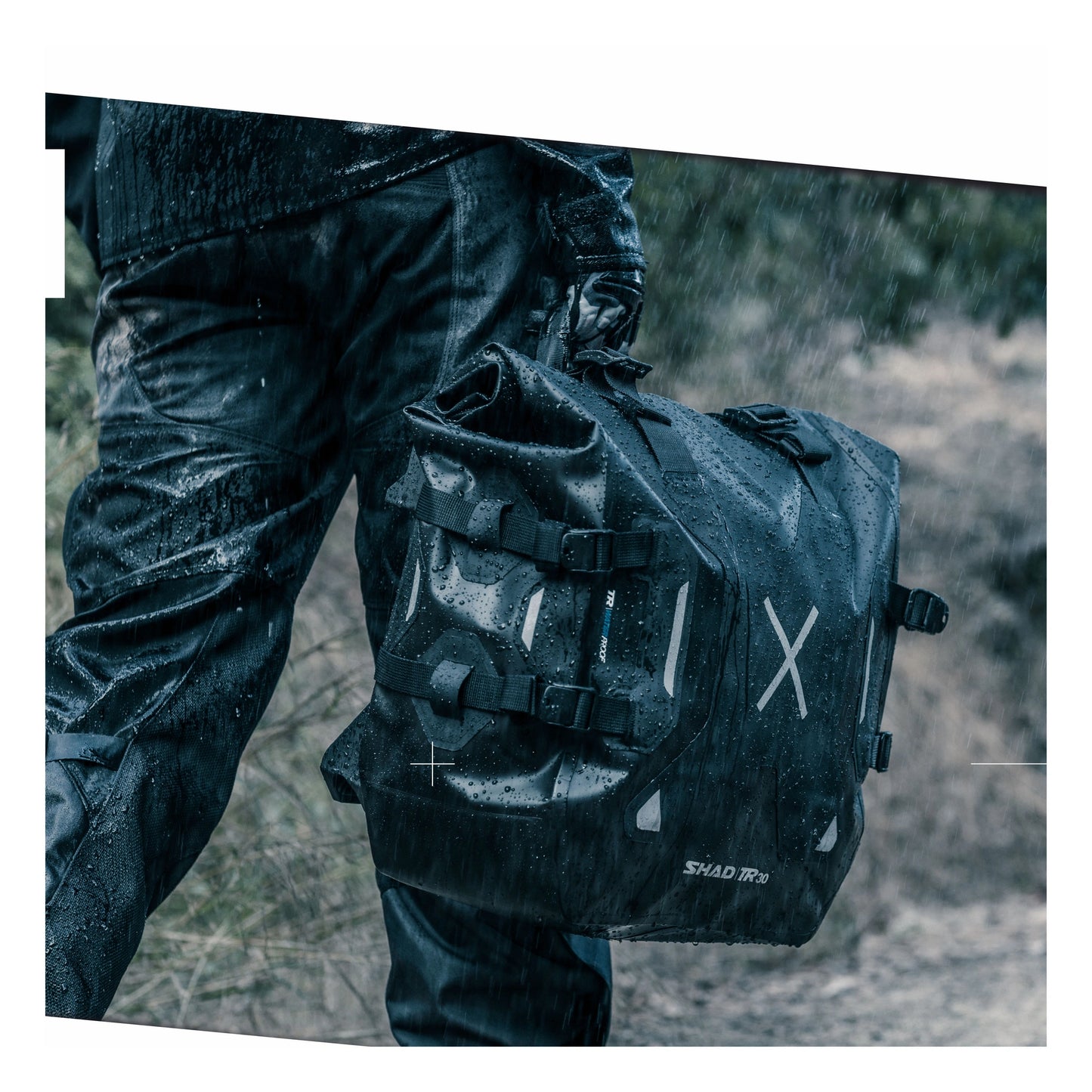 Plastic bags waterproof side cases Shad TERRA TR30 