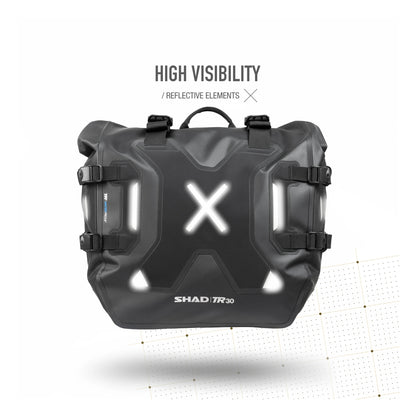 Plastic bags waterproof side cases Shad TERRA TR30 