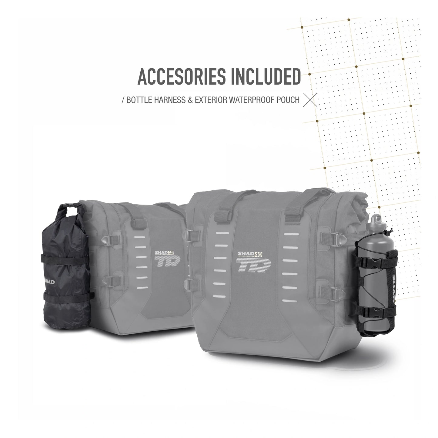 Plastic bags Shad TERRA TR40 waterproof side cases 