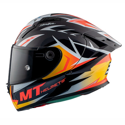 MT Helmets FF103 Kre+ Carbon Pedro Acosta Helmet - glossy blue