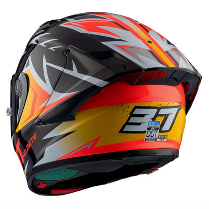 MT Helmets FF103 Kre+ Carbon Pedro Acosta Helmet - glossy blue