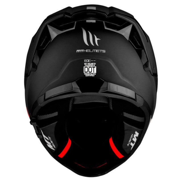 Casco MT Helmets Thunder 4 SV Solid - negro mate