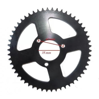 Rear sprocket made of steel TF8 Mini-Moto / Malcor Electric Scooter