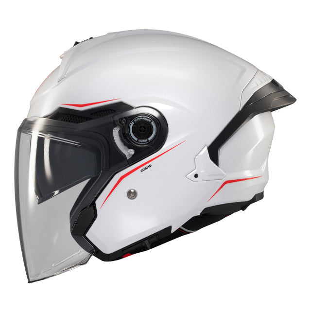 Casco Jet MT Helmets Cosmo SV Solid A0 Blanco