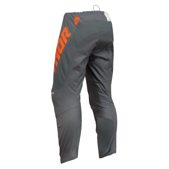 Pantalon enfant Off-Road Thor Sector Checker gris-orange