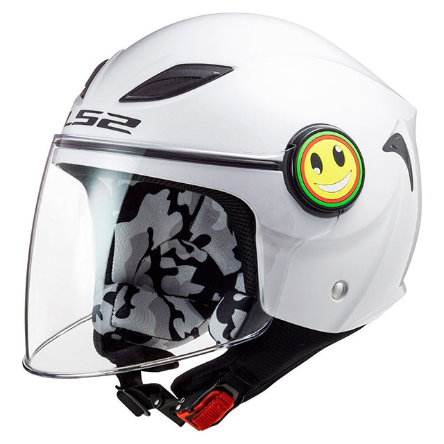 Casco Jet Infantil LS2 OF602 Funny - blanco