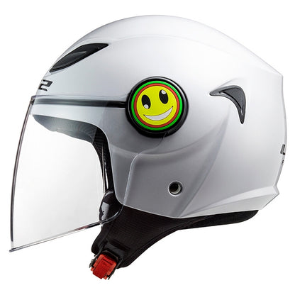 Casco Jet Infantil LS2 OF602 Funny - blanco