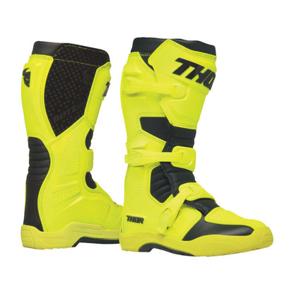Thor Blitz XR MX Off-Road Boots black-fluorescent yellow