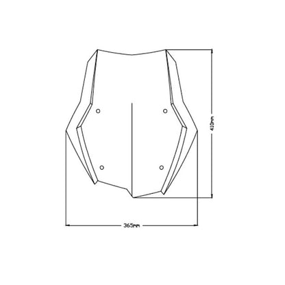 Cúpula Touring BMW F750GS 18-21 Puig