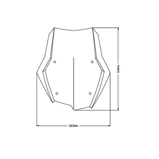 Cúpula Touring BMW F750GS 18-21 Puig