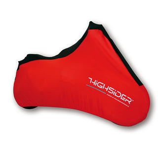 Highsider red-black indoor elastic motorcycle cover