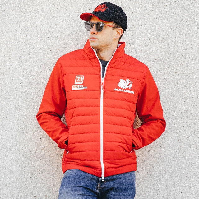 Paddock down jacket - red Malossi
