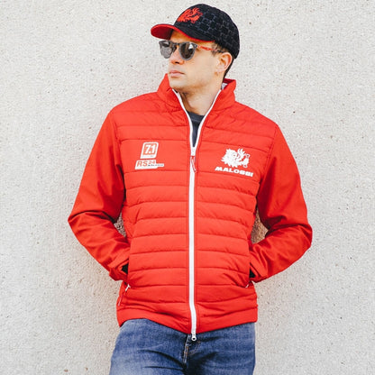 Paddock down jacket - red Malossi