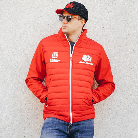 Paddock down jacket - red Malossi