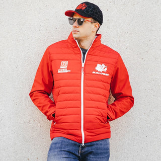 Paddock down jacket - red Malossi