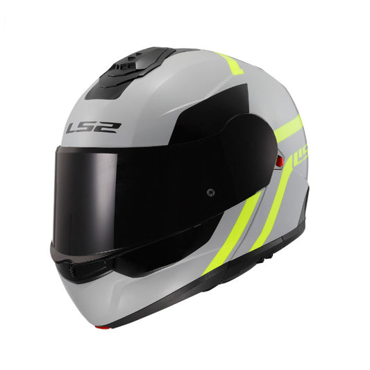 Casco LS2 FF908 Strobe II Autox - Gris/Amarillo