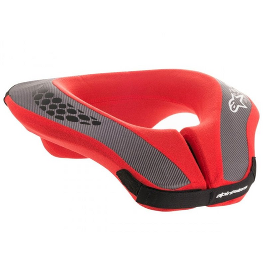 Collarín Off-Road Alpinestars Sequence Infantil negro-rojo