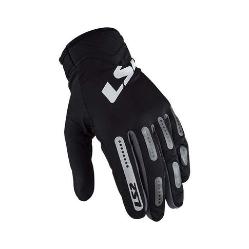 LS2 Bend black-grey men's motocross gloves
