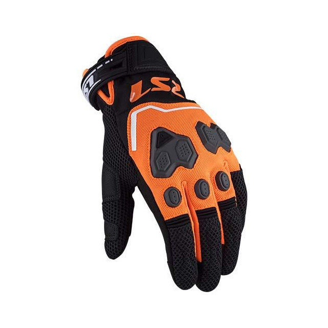Guantes entretiempo Hombre LS2 Vega negro-naranja