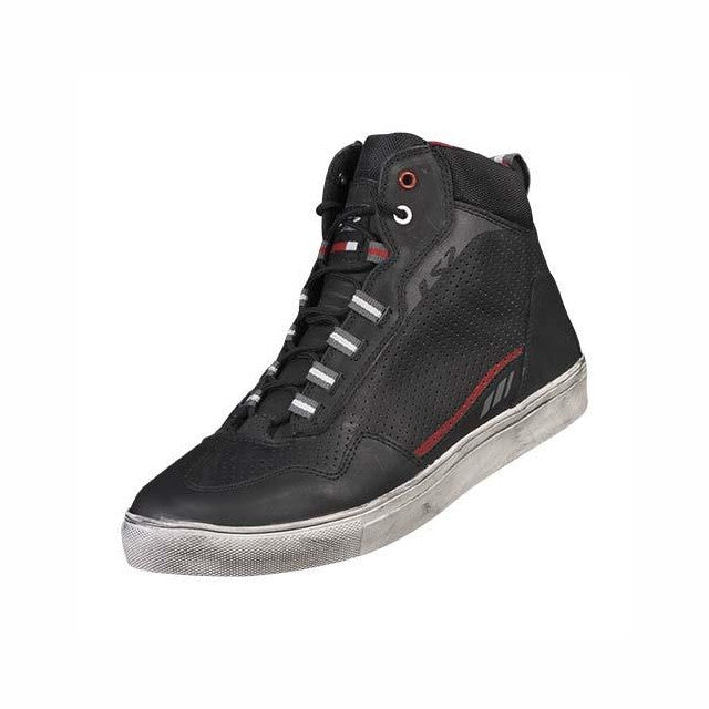 Botas Hombre LS2 Zoe negro-rojo