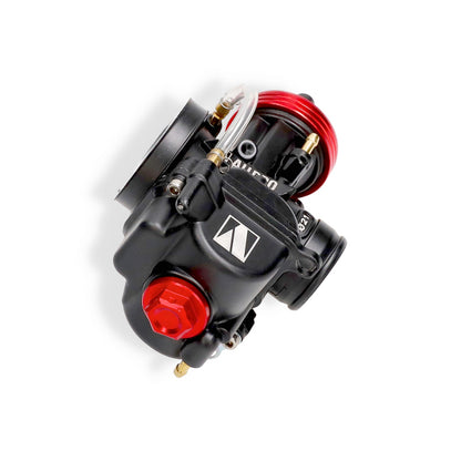 Carburador tipo PWK cuerpo negro tapa CNC rojo AllPro