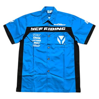Camisa YCF Racing azul claro
