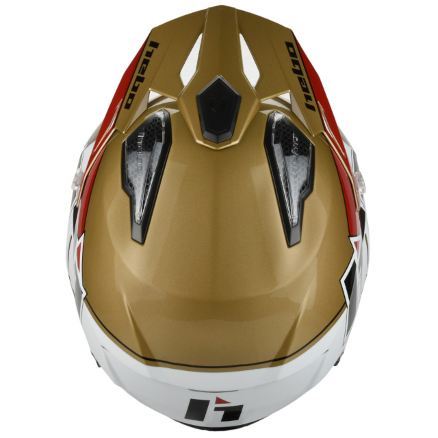 Casco Trial Hebo Zone 5 Air D01 - dorado