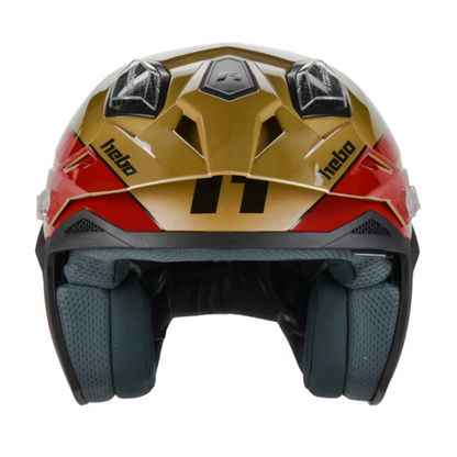 Casco Trial Hebo Zone 5 Air D01 - dorado