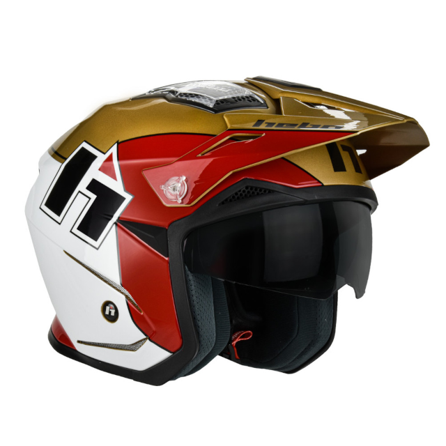 Casco Trial Hebo Zone 5 Air D01 - dorado
