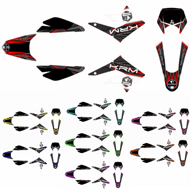 Kit de pegatinas Derbi X-Treme / Gilera SM 11-17 KRM