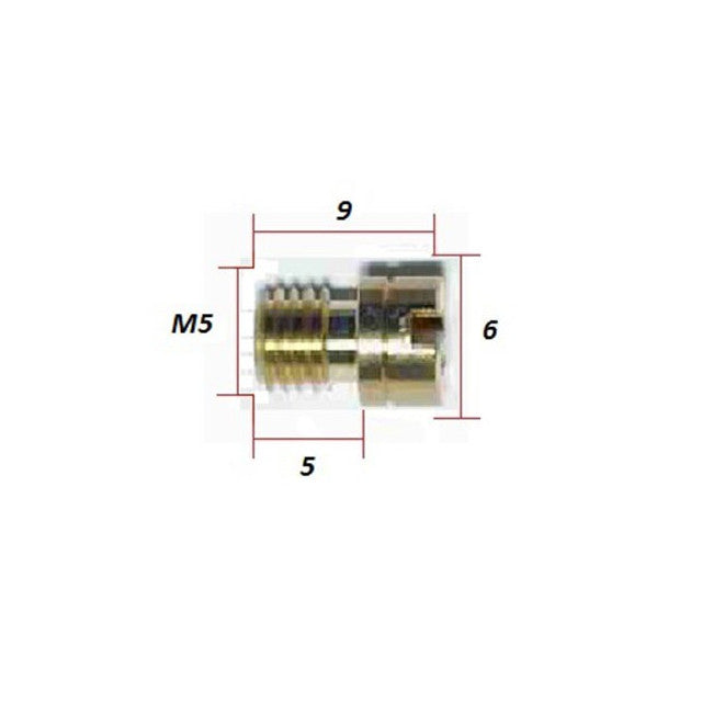 Chiclé alta Mikuni tipo N102221