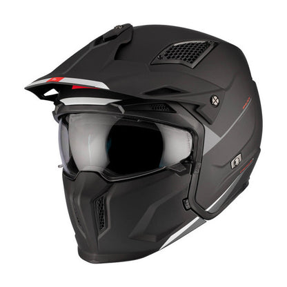 Casco MT Helmets TR902XSV Streetfighter SV Solid A1 - negro mate