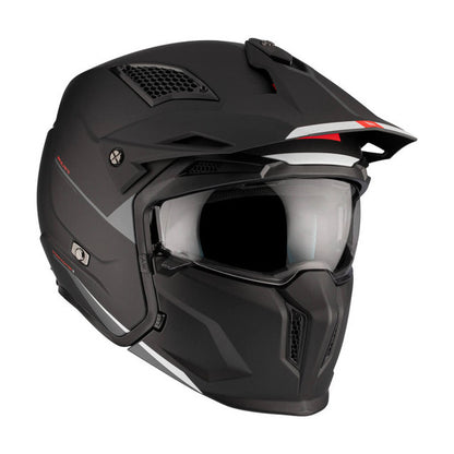 Casco MT Helmets TR902XSV Streetfighter SV Solid A1 - negro mate