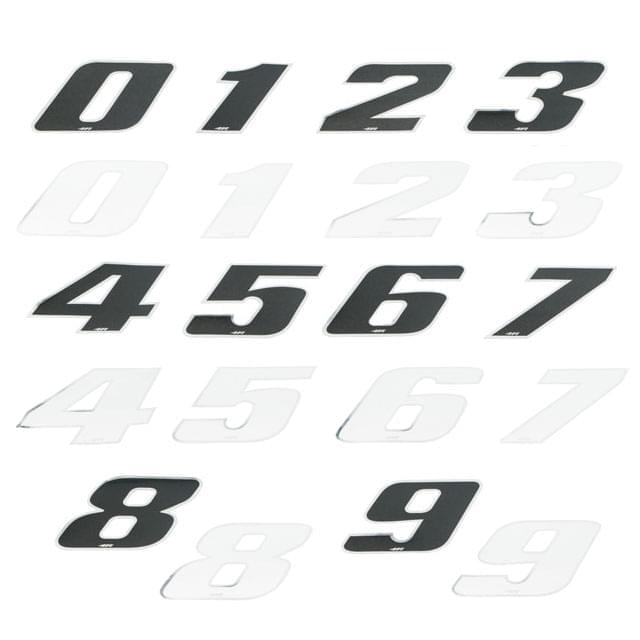 8cm Number Sticker 4R LaserCut Stage6