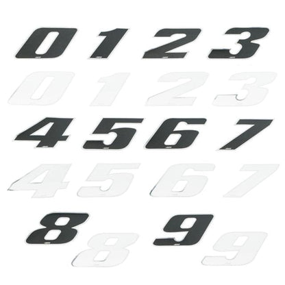 8cm Number Sticker 4R LaserCut Stage6