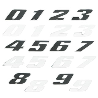 8cm Number Sticker 4R LaserCut Stage6