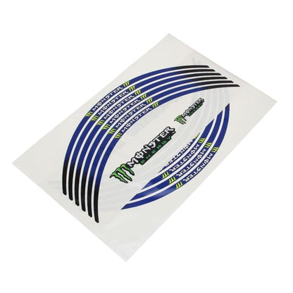 Autocolantes de jantes 17" Monster Rijomotor
