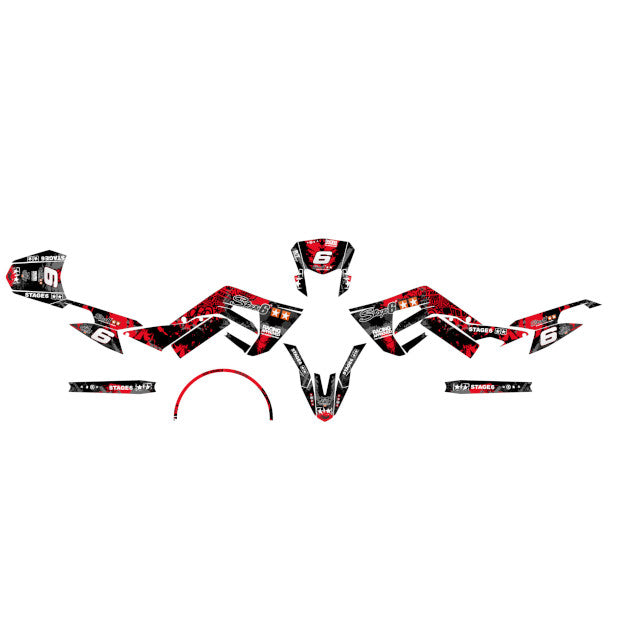 Kit adhesivos Derbi Senda XTreme >2018 Stage6