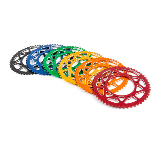 Corona Derbi DRD Pro 53 dientes paso 420 aluminio CNC Stage6