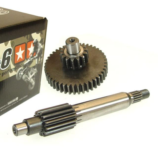 Primary transmission Minarelli horizontal long crankcase Racing Gear Stage6