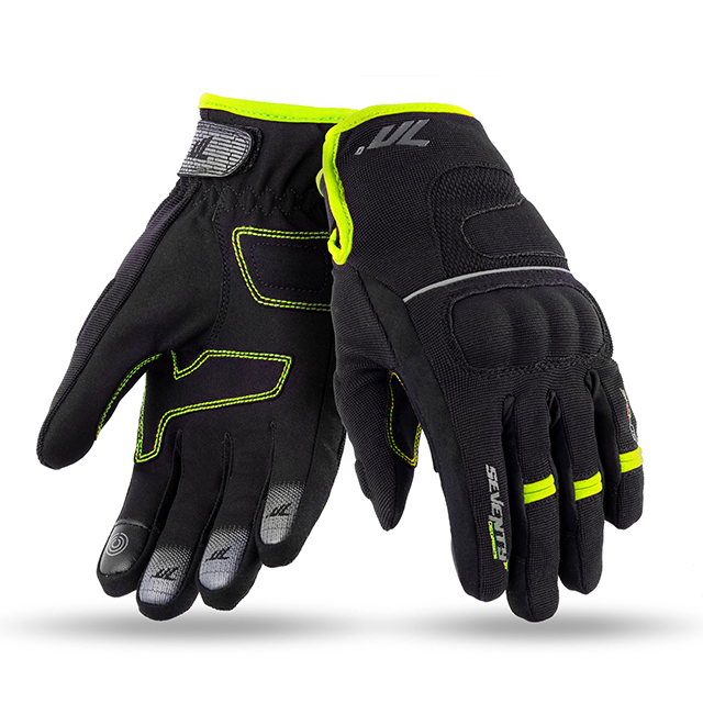 Seventy 70 SD-C43 Winter Urban Men's Gloves black-fluor yellow